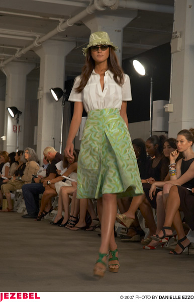 Illustration for article titled Behnaz Sarafpour Spring/Summer '08 Show & Scene